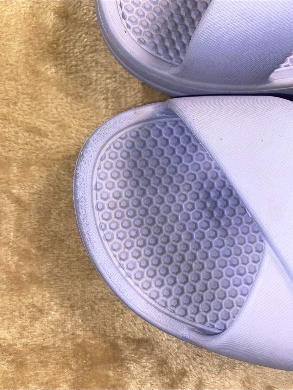 totes Lavender Cross-Strap Slide Sandals - Picture 3 of 5